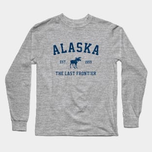 Alaska The Last Frontier - 1959 Long Sleeve T-Shirt